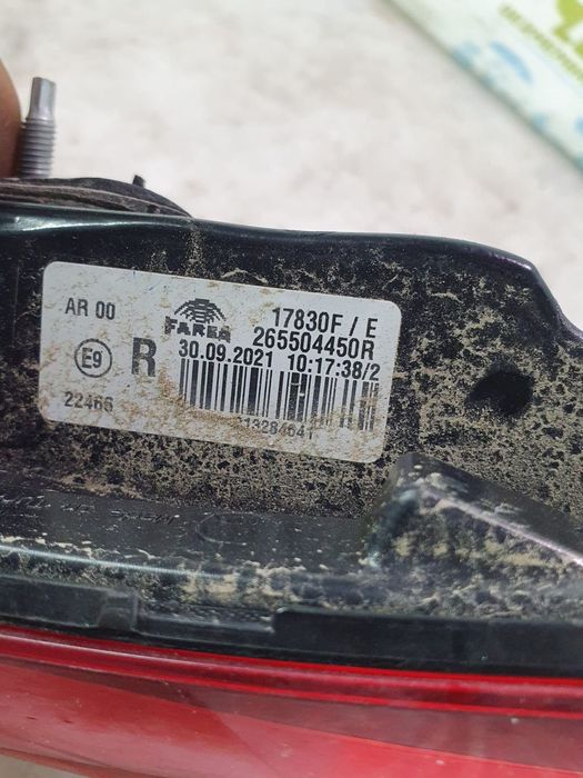 Stop stanga haion 265551147r Renault Clio 5 [2019 - 2023] 1.0 tce H4D