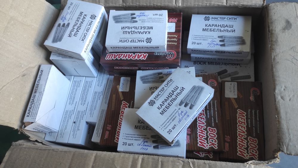 Карандаш мебельный воск мебельный