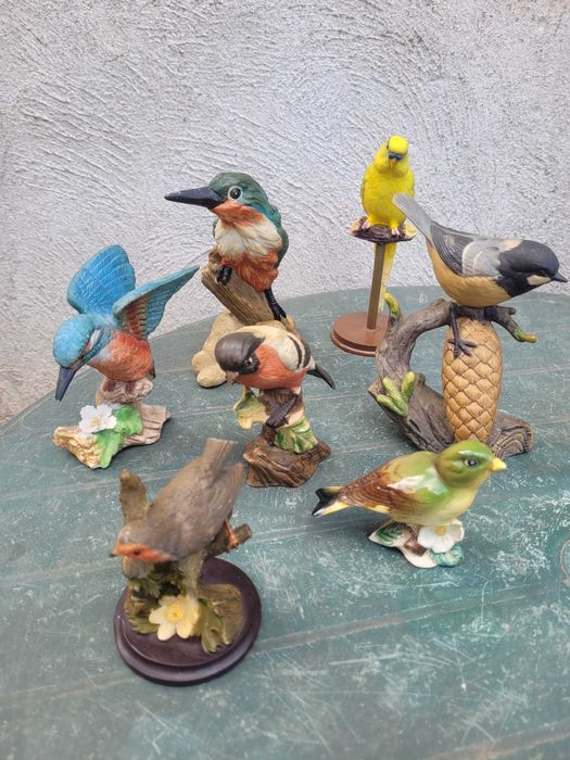 Декоративни къщички и птици