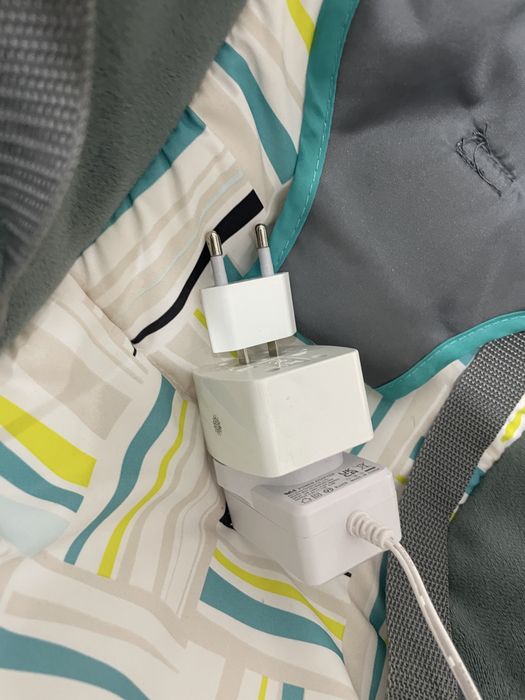 Электро качель детская качалка шезлонг