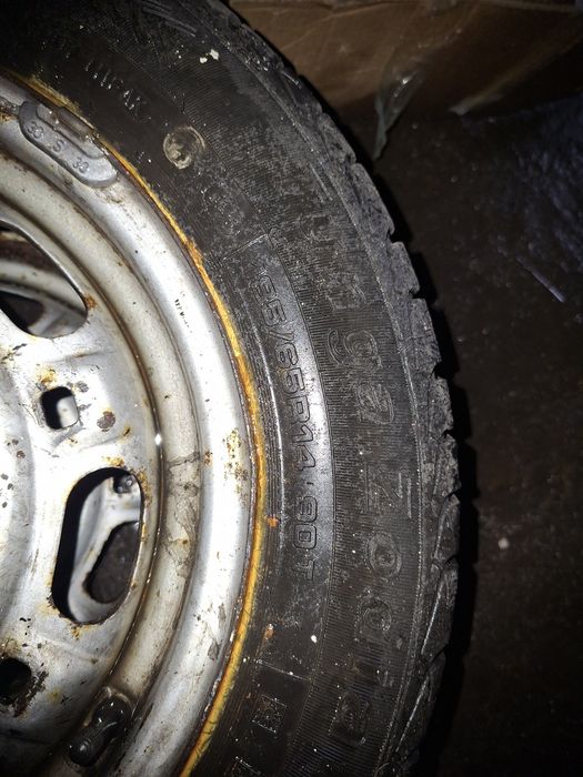 Летние шины с диской 14