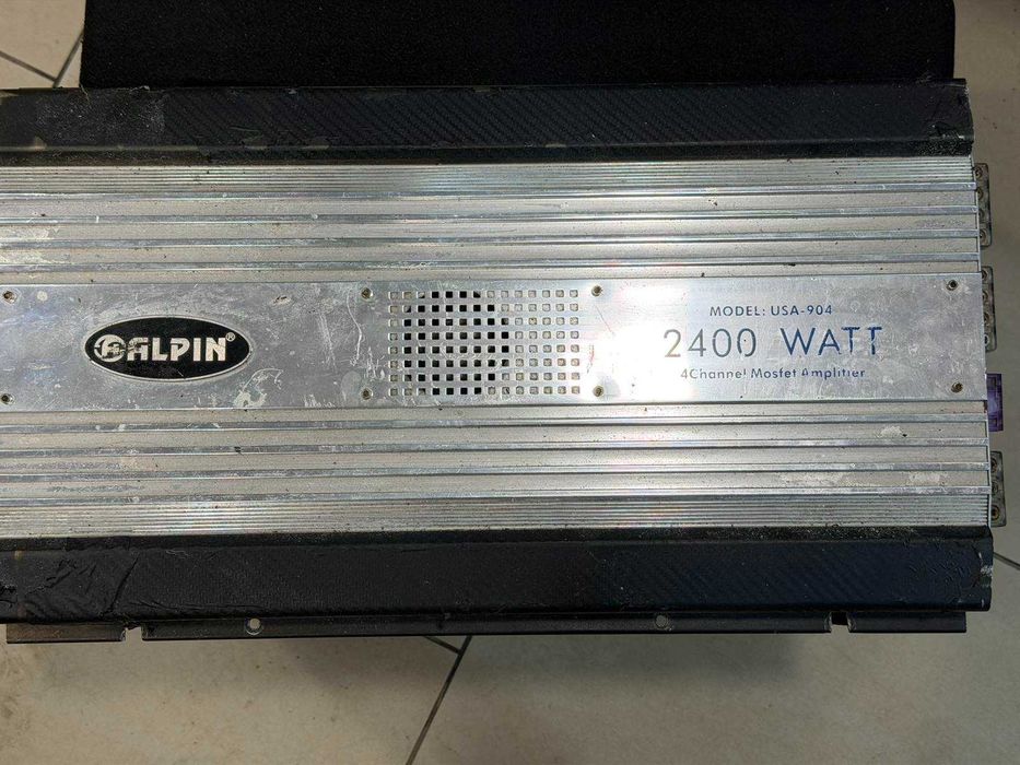Автомобилен усилвател Alpin USA-904 – 2400W
