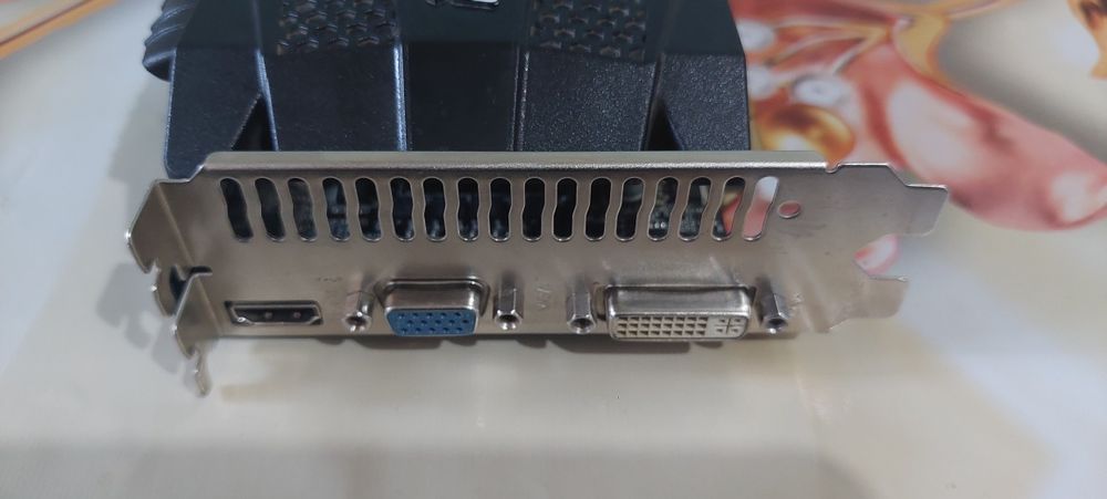 Видеокарта Nvidia GeForce GTS 250 512Mb.
Работает отлично.