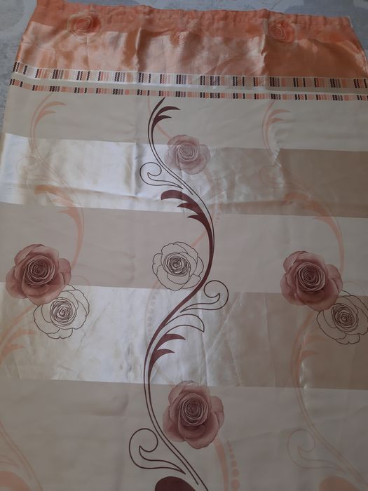 Занавески с тюльем