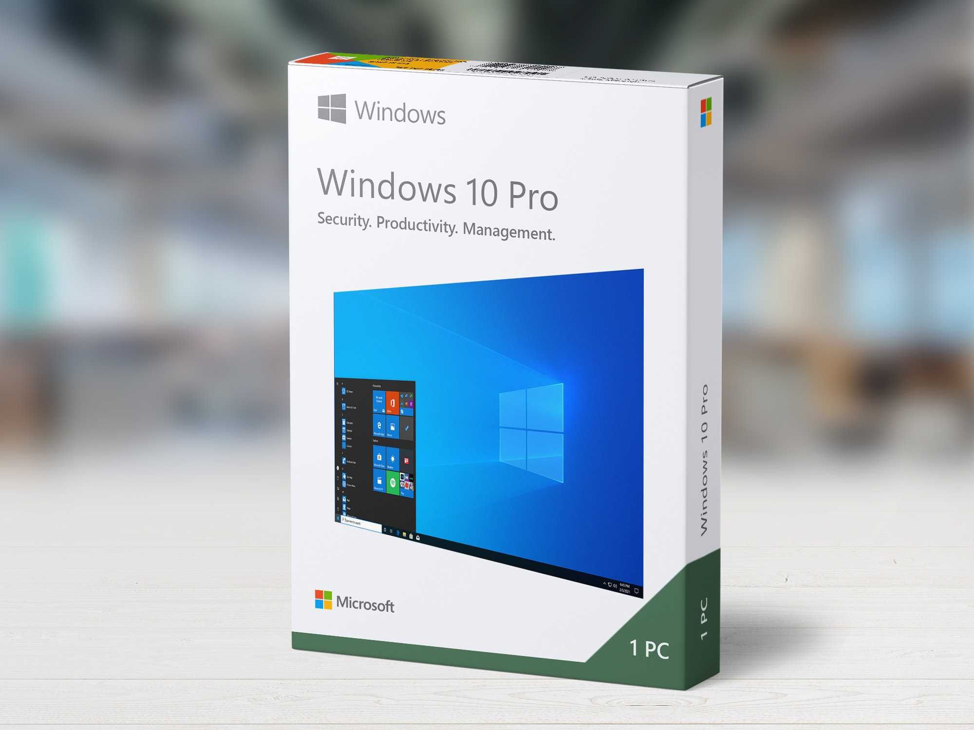 Лицензионный ключ на Microsoft Windows 10 Pro (32/64-bit) - Настольные ...