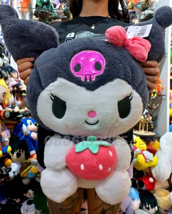 Голяма плюшена играчка Кити Куроми, Hello Kitty Kuromi плюшена играчка