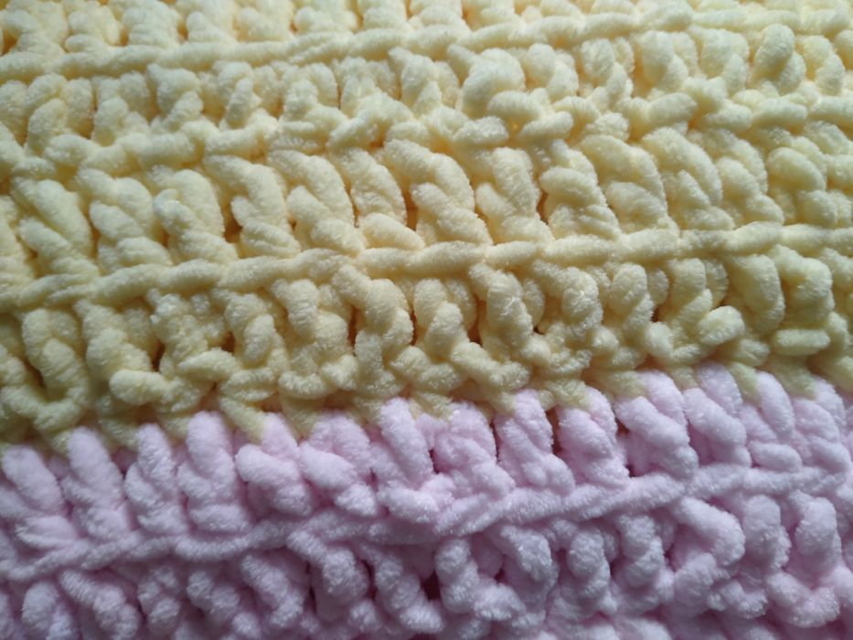 Детский плед ручной работы