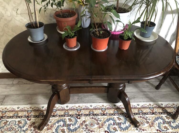 Стол дуб чистое дерево