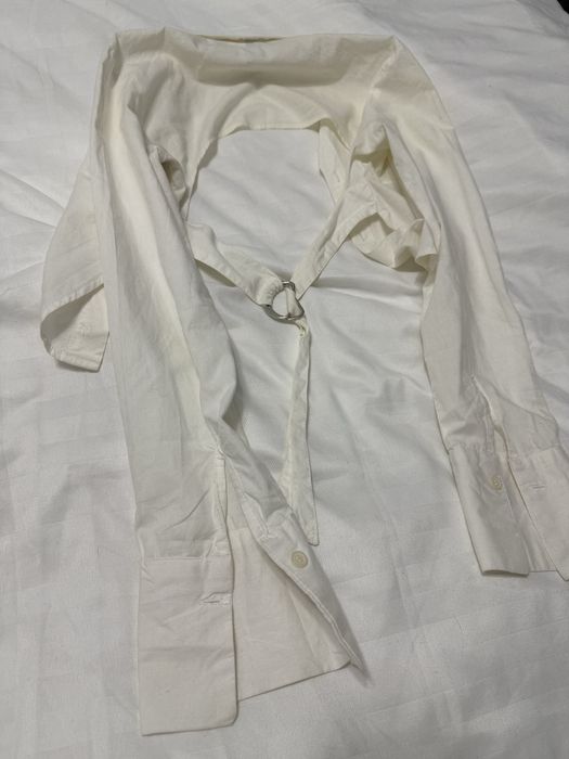 Camasa alba H&M decupata