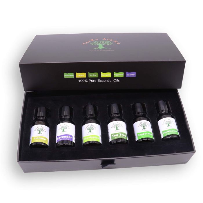 Етерични масла подаръчен комплект  6 х 5 мл
