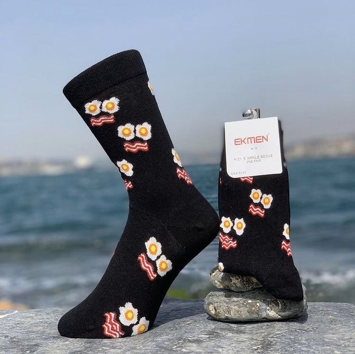 ПРОМО: 4+1 чифта Шарени чорапи (36-40) за 12лв