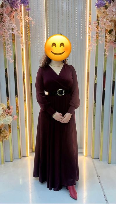 Платье вечернее длинное