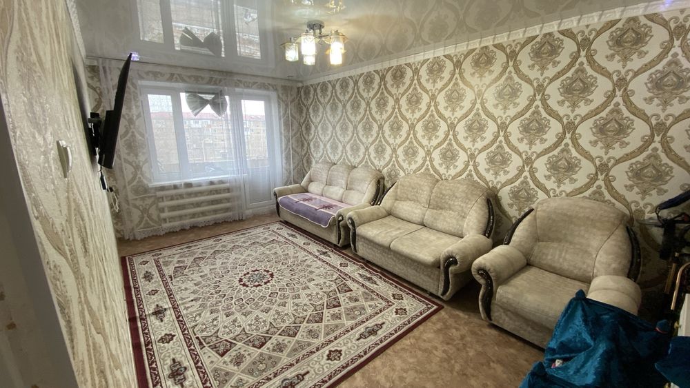 3 бөлмелі пәтер жалға беріледі.