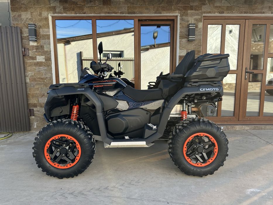 ATV CF MOTO X10 Premium 2026 (nou 200km, distantiere, scut Iron Baltic, ladă etc.)