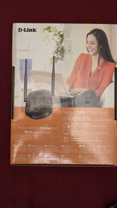 Модем D-link N300  ADSL 2 + ROUTER
