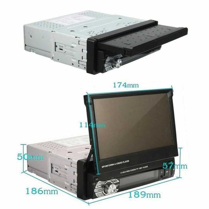 Мултимедия с навигация + камера за задно виждане, GPS , Bluetooth, MP5