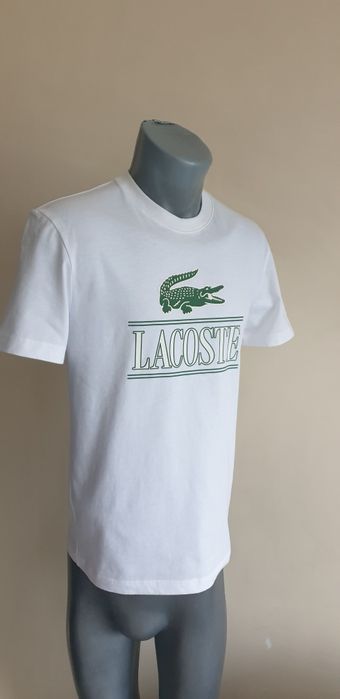 Lacoste Cotton Regular Fit  Unisex  XS НОВО ОРИГИНАЛНА Унисекс Тениска