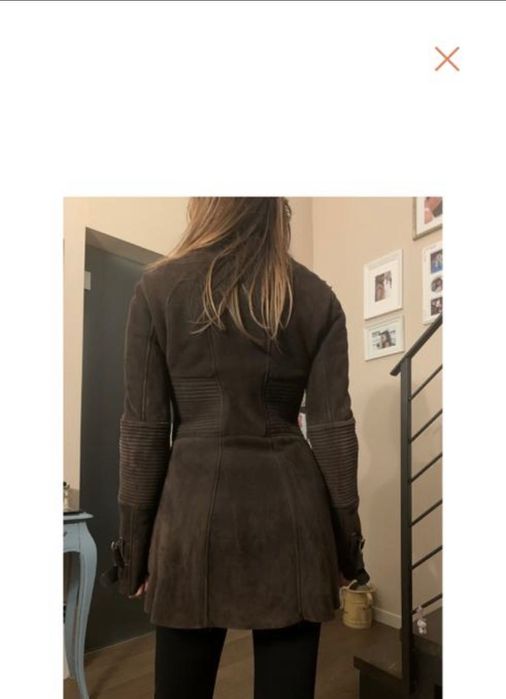 Cojoc piele blană naturală Gucci