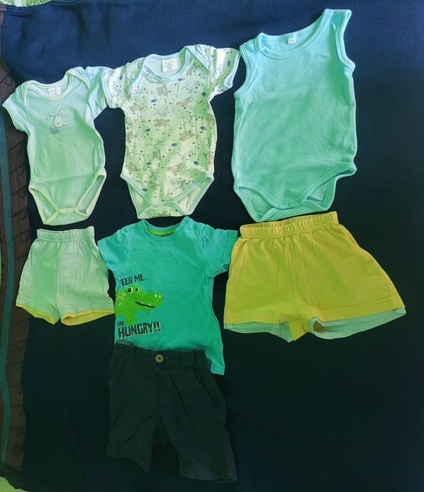Lot set pachet haine vara bebe 74