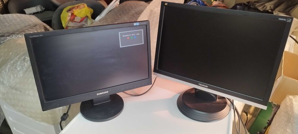 Монитор Samsung и View Sonic