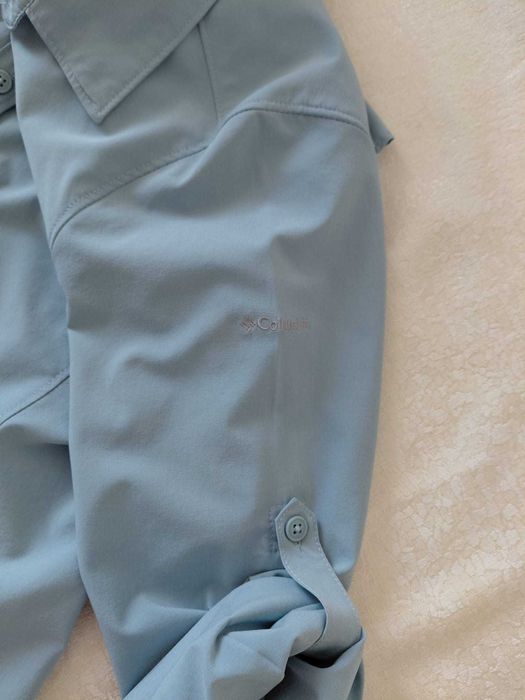 Camasa Columbia culoare albastru petrol