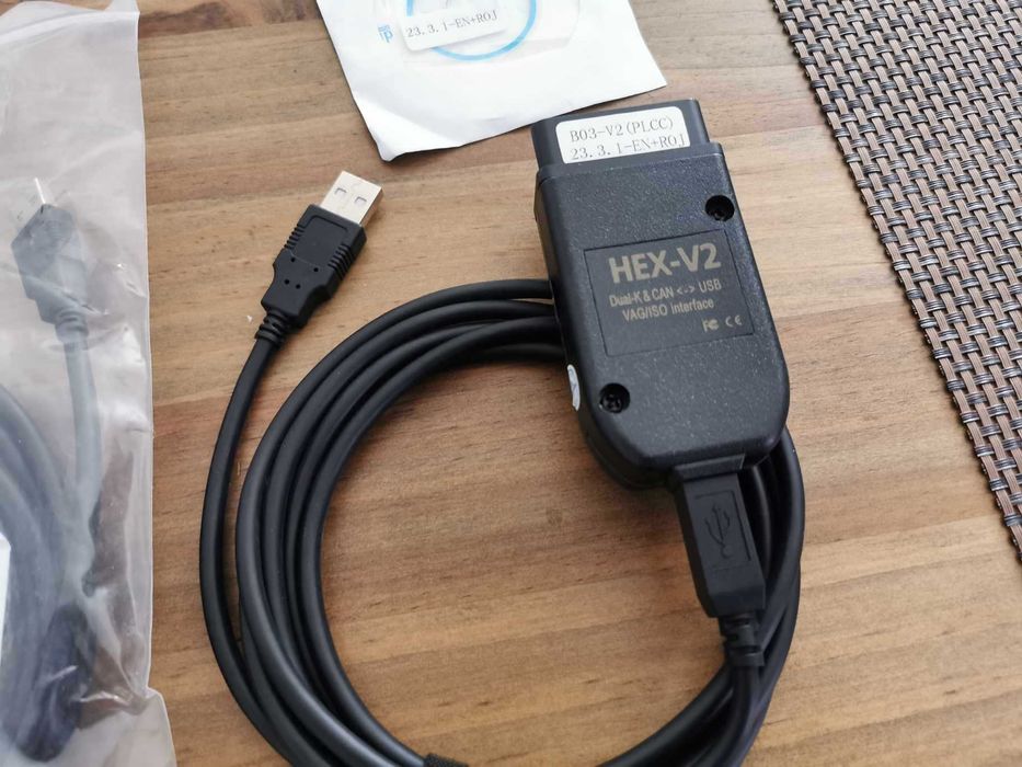 Cablu nou VCDS  diagnoza VagCom Volkswagen Skoda Seat Audi VAG Golf