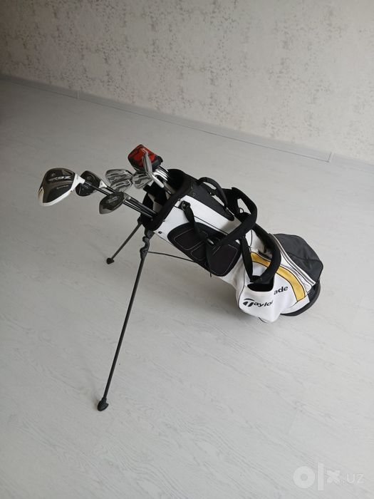 Набор клюшек для гольфа TaylorMade SLDR/RBZ + сумка, 11 шт