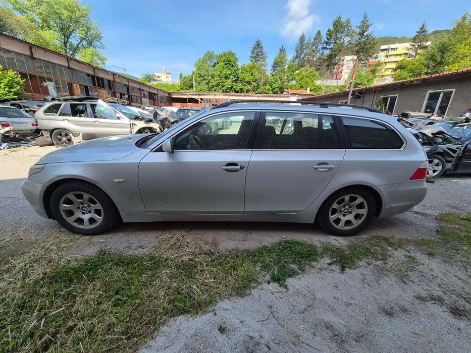 BMW E61 520D 163кс M47 ксенон ръчка НА ЧАСТИ!