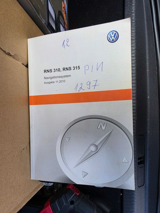 Мултимедия с навигация RNS315 EU за Skoda, VW и Seat/НАЛИЧЕН КОД. Bluetooth