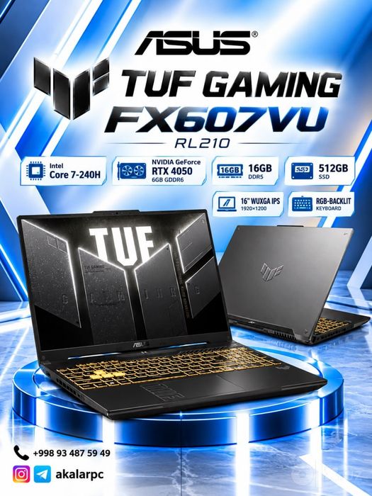ASUS TUF Gaming F16 FX607VU-RL210 — Mecha Gray