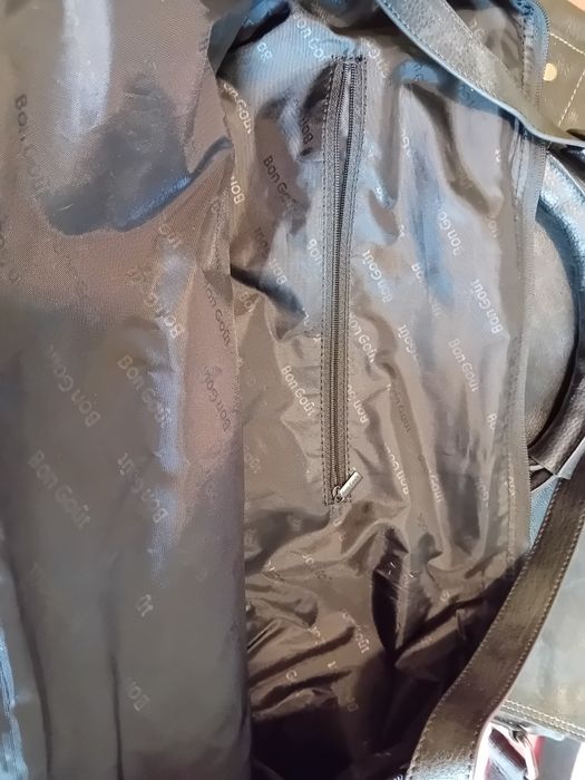 Голяма ест.кожа чанта на Bon Gout