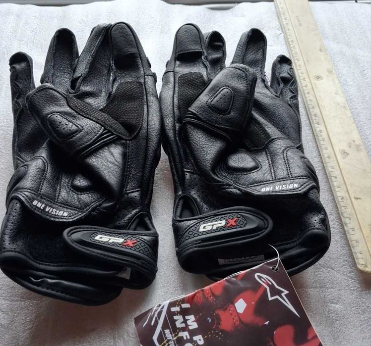 Мото кожени ръкавици дебели за есен-зимa-пролет сезон Alpinestar