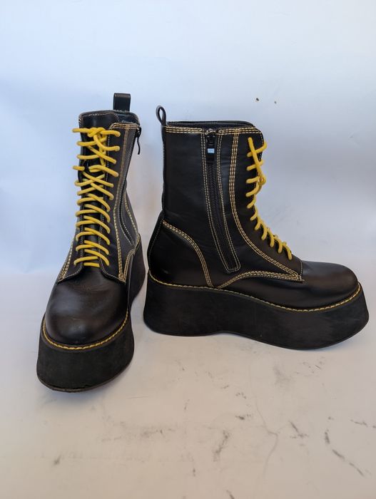 Боти платформа тип кубинки