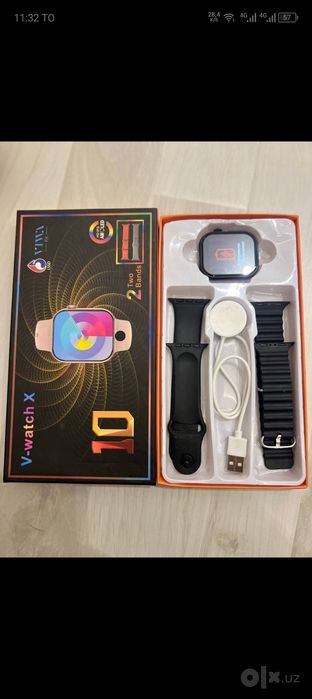 V - watch X 10 .