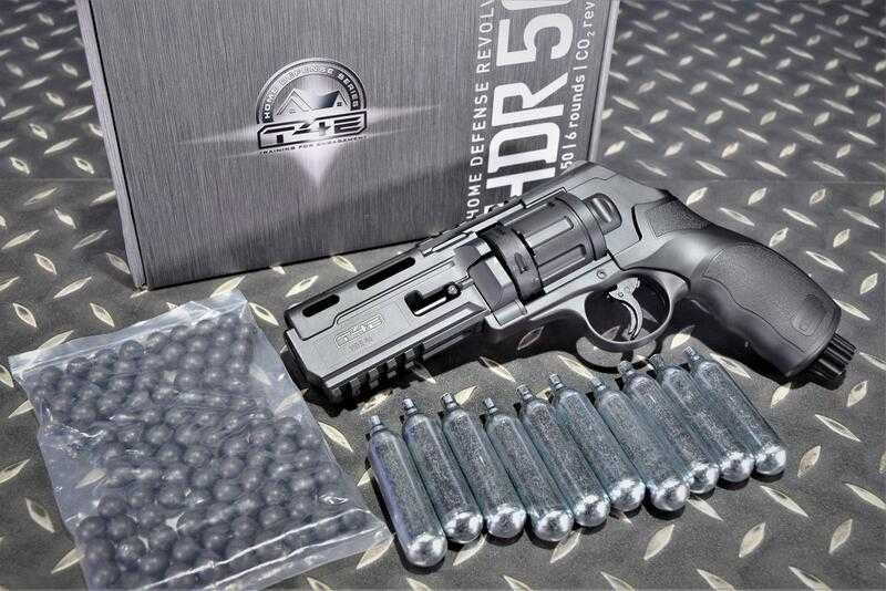 Pistol MAX JOULI semi automat, modificat, pentru combatere daunatoare