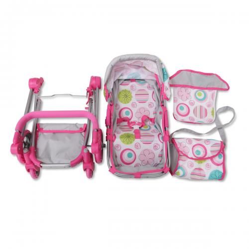 Промоция! Количка за кукли Pink Rose