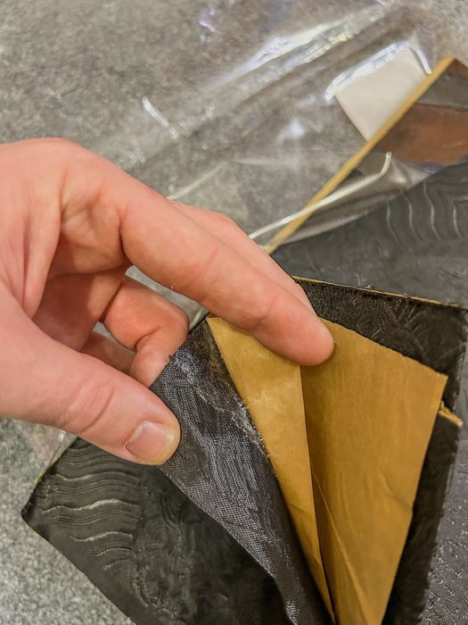 Тунинг, плат за тапициране на таван-колони за кола