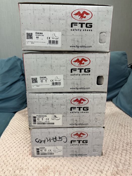 Работни обувки с бомбе (FTG)