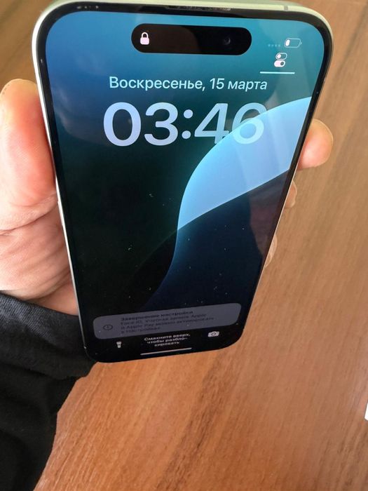 Айфон 15про  титан