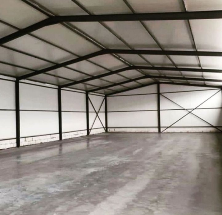 Construiesc hale si structuri metalice complete din profile cu teava