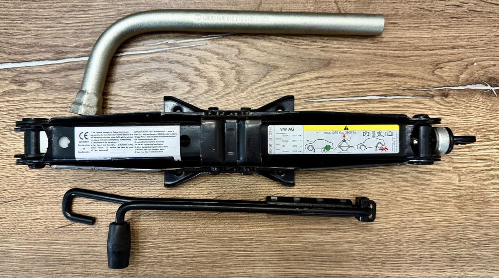 Kit Cric Cheie de Roti Original VW Tiguan Skoda Kodiaq Karoq Audi Q3