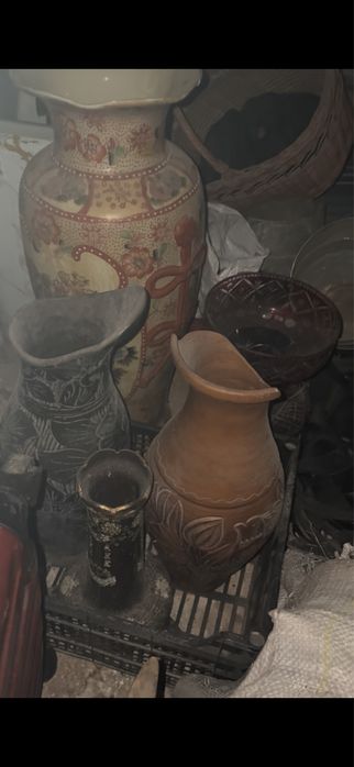 Vand set vaze flori 150 lei set 6 bucati iasi