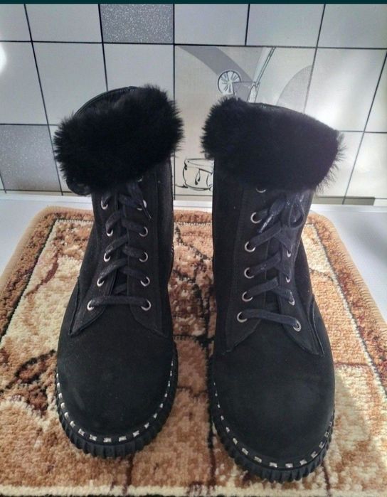 Сапоги кожаные осень весна