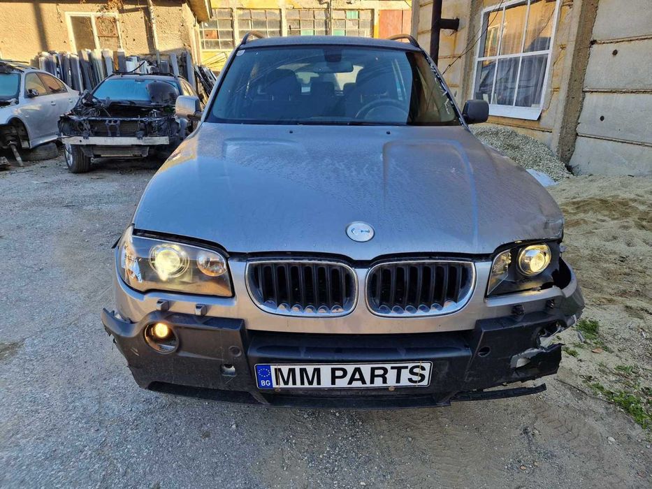 BMW X3 E83 2.0D 150кс ксенон теглич ръчка НА ЧАСТИ!