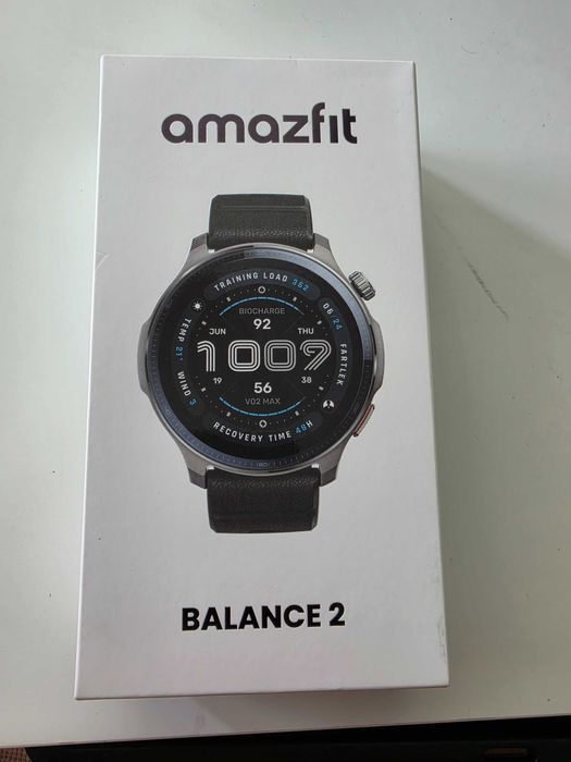 Smartwatch AMAZFIT Balance 2, Wi-Fi, GPS, Android/iOS, Black