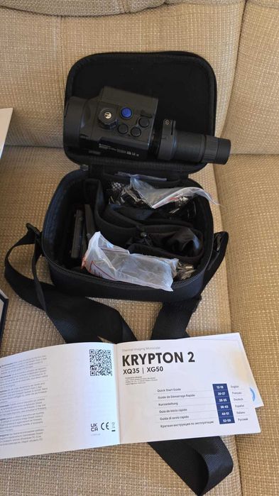 Termoviziune Pulsar Krypton 2 XG50 clip-on / schimb cu luneta termo