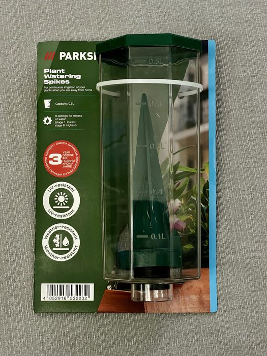 Система за самополиване / капково напояване PARKSIDE 500 ml - 2 броя, автоматично поливане на растения