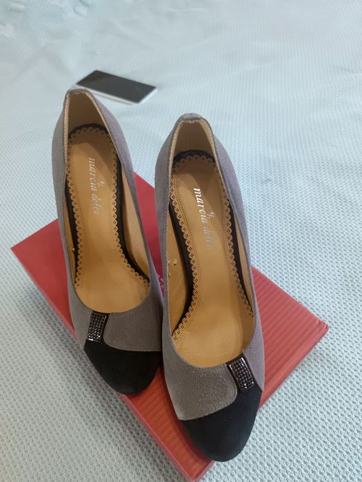 Туфли замшевые размер 37