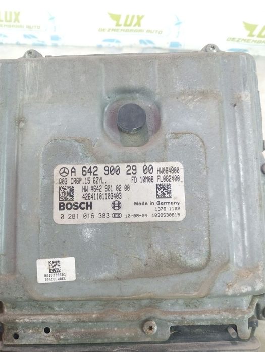 Calculator motor ecu 3.0 cdi om642 A6429002900 Mercedes-Benz C-Class