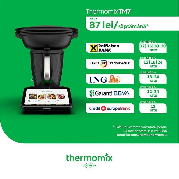 Thermomix TM 7- in rate sau gratis, tu decizi! Și nu glumesc!